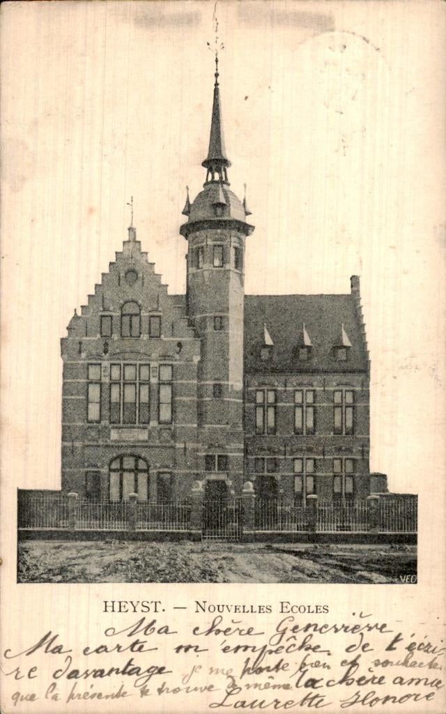 Heyst - Ecoles School, Verzamelen, Ophalen of Verzenden, Gelopen
