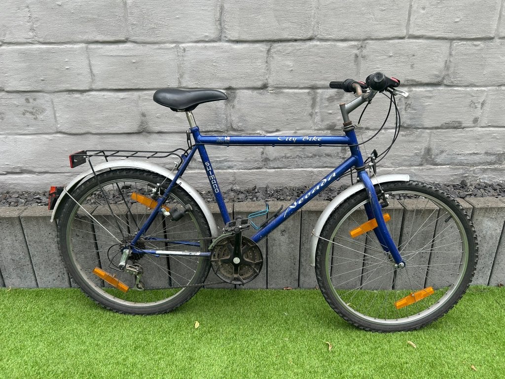 City Bike heren fiets, Fietsen en Brommers, Gebruikt, 26 inch, Velgrem, 49 tot 53 cm