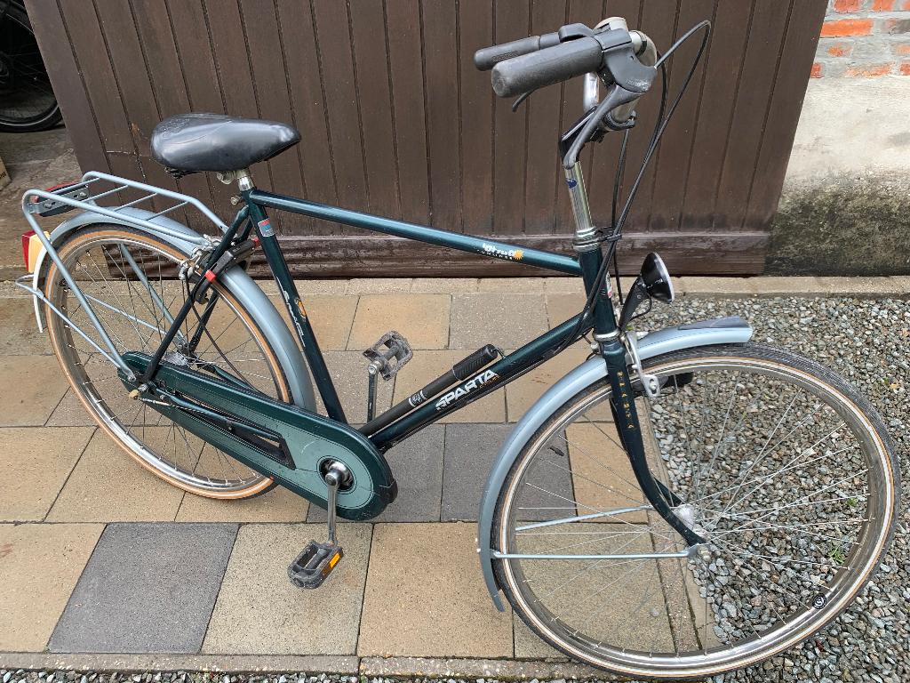 Herenfiets Sparta, Fietsen en Brommers, Fietsen | Heren | Herenfietsen, Ophalen, Sparta, Gebruikt, Velgrem