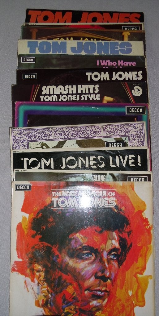 12 LP TOM JONES, LP, Gebruikt, Pop, Ophalen of Verzenden