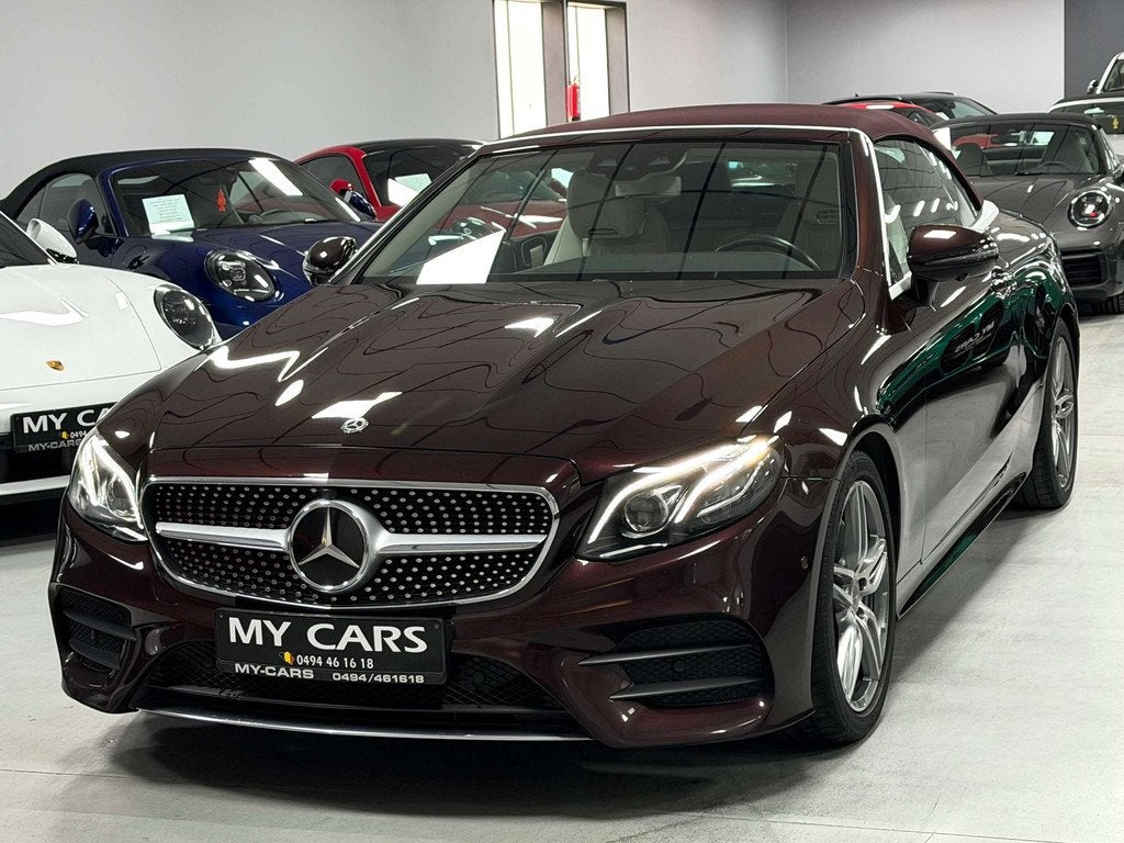 Mercedes-Benz E-Klasse E220 D 197Cv Cabriolet Pack-AMG Full, Autos, Achat, 143 kW, Entreprise, Cabriolet