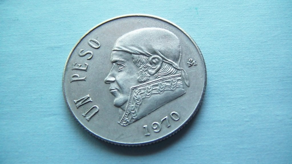 mexique 1 peso 1970, Enlèvement