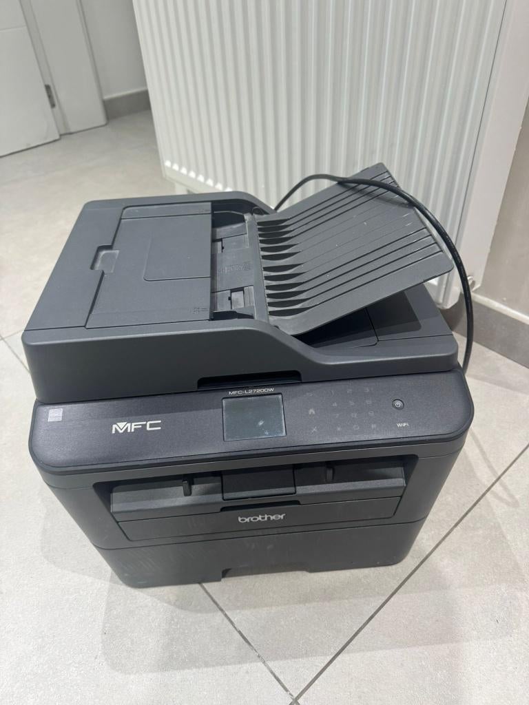 Imprimante Laser Brother MFCL2720DW Noir et Blanc, Impression noir et blanc, Imprimante, Wi-Fi intégré, Enlèvement