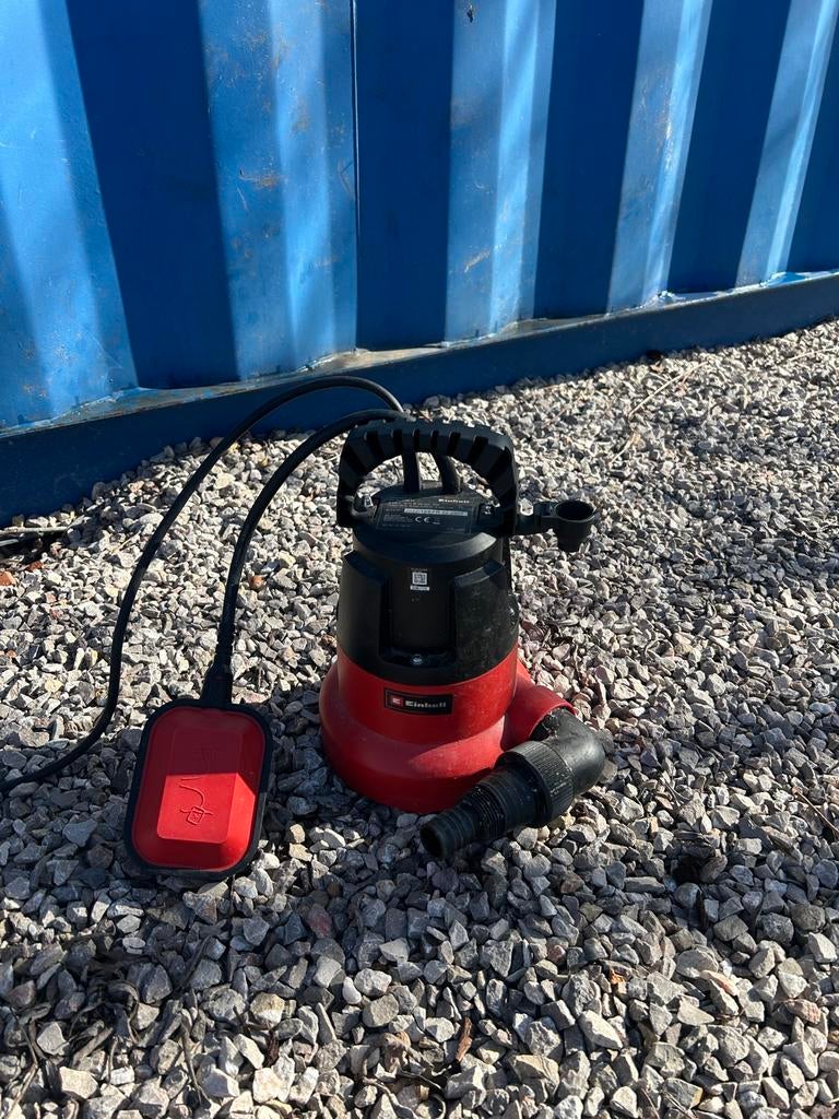 Einhell dompelpomp - zelden gebruikt, Tuin en Terras, Ophalen, Zo goed als nieuw, Dompelpomp