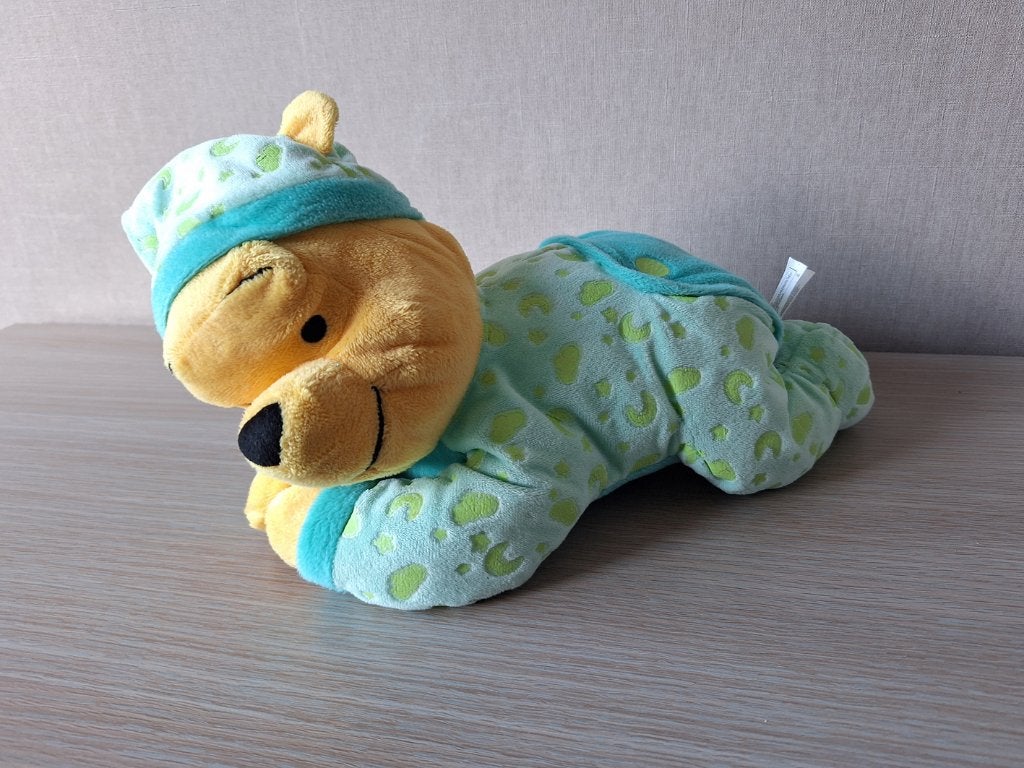♥ Winnie the pooh knuffel - glow in de dark - 30cm, Ophalen of Verzenden, Gebruikt