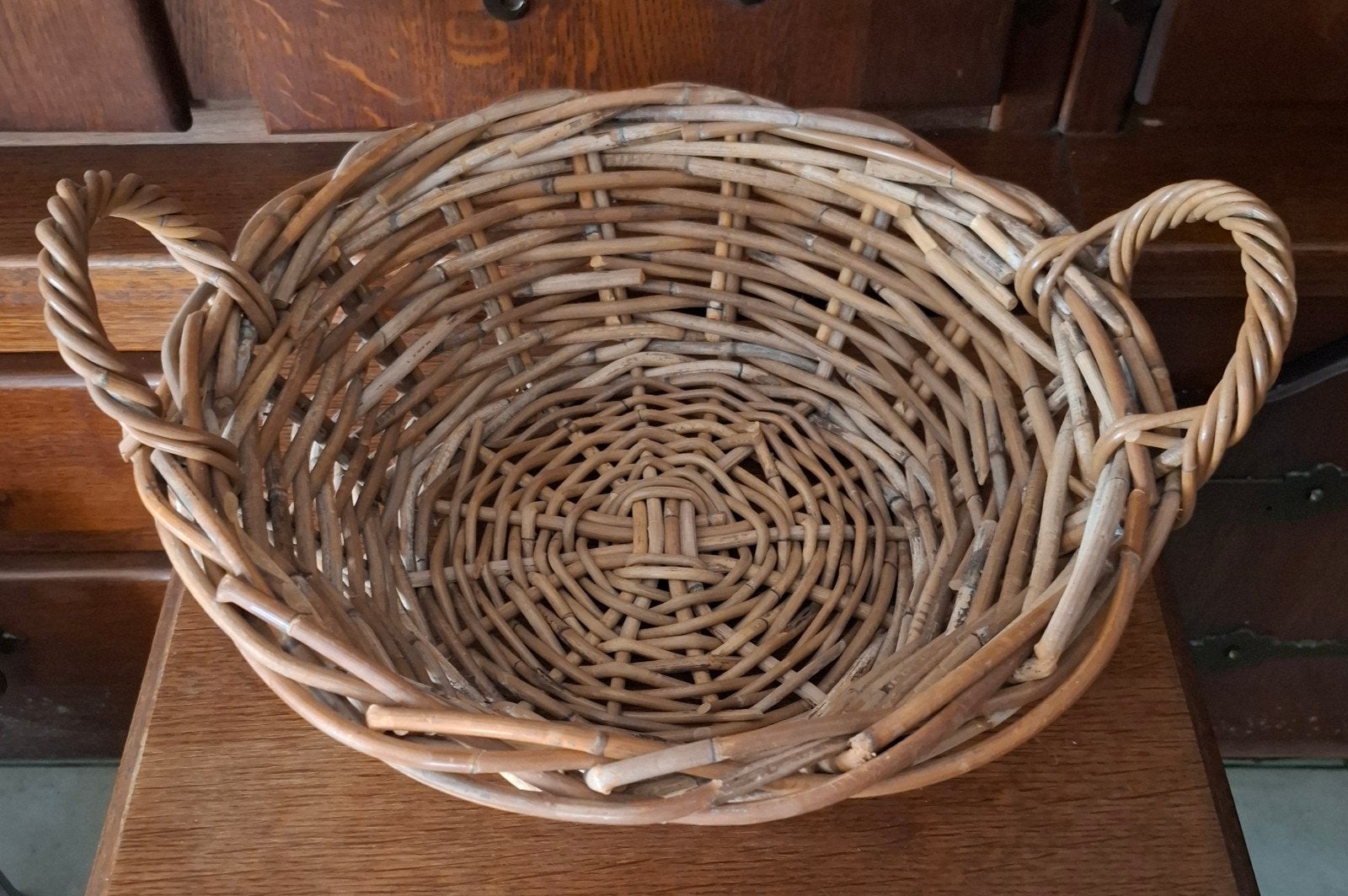 Corbeille en osier, Enlèvement, Utilisé, Panier