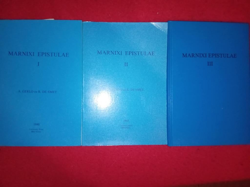 studieboeken marnixi epistulae 1 2 3, Ophalen of Verzenden, Zo goed als nieuw, Niet van toepassing, Rudolf de smet & alois gerlo