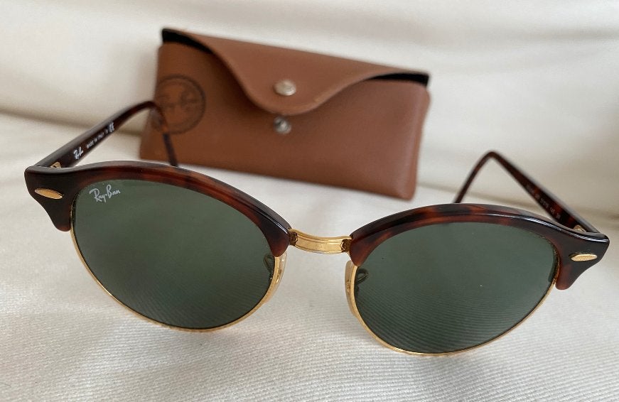 Ray-Ban Lunettes de soleil unisex très bon état, Brun, Enlèvement, Utilisé, Ray-Ban