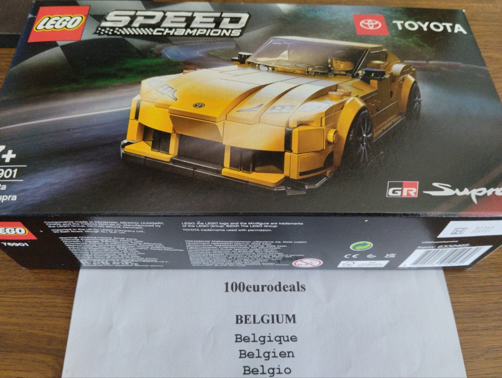LEGO Speed Champions Toyota GR Supra - 76901, Verzenden, Lego, Nieuw, Complete set