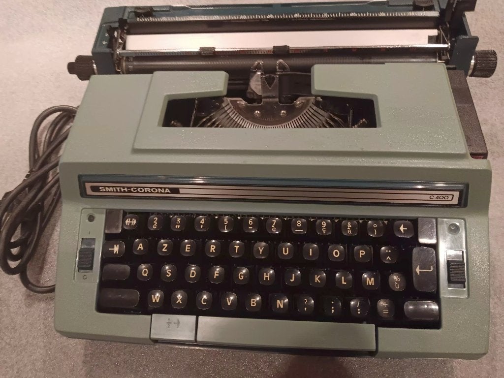Vintage Smith-Corona C400 elektrische typemachine, Ophalen