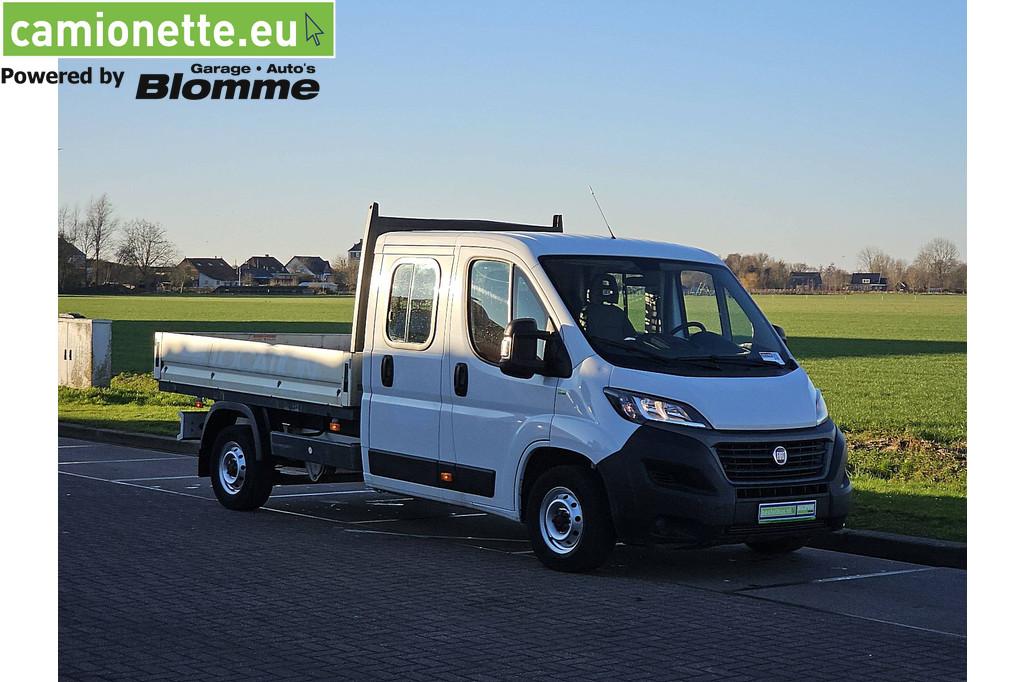 Fiat Ducato 35H 2.3 MultiJet L3H1 DC Open Laadbak (bj 2021), Auto's, Voorwielaandrijving, 4 deurs, Gebruikt, Euro 6