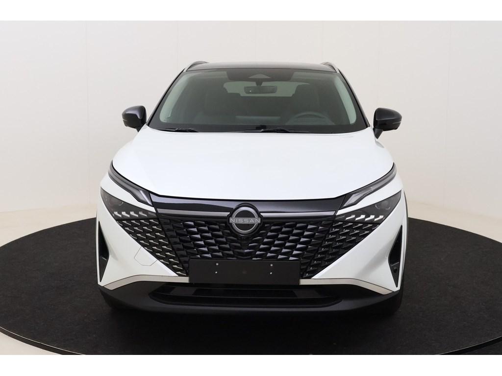 Nissan Qashqai N-Connecta Winter Comfort + PANO + 2 Tone 1., Auto's, Nissan, Wit, Hybride Elektrisch/Benzine, Qashqai, SUV of Terreinwagen