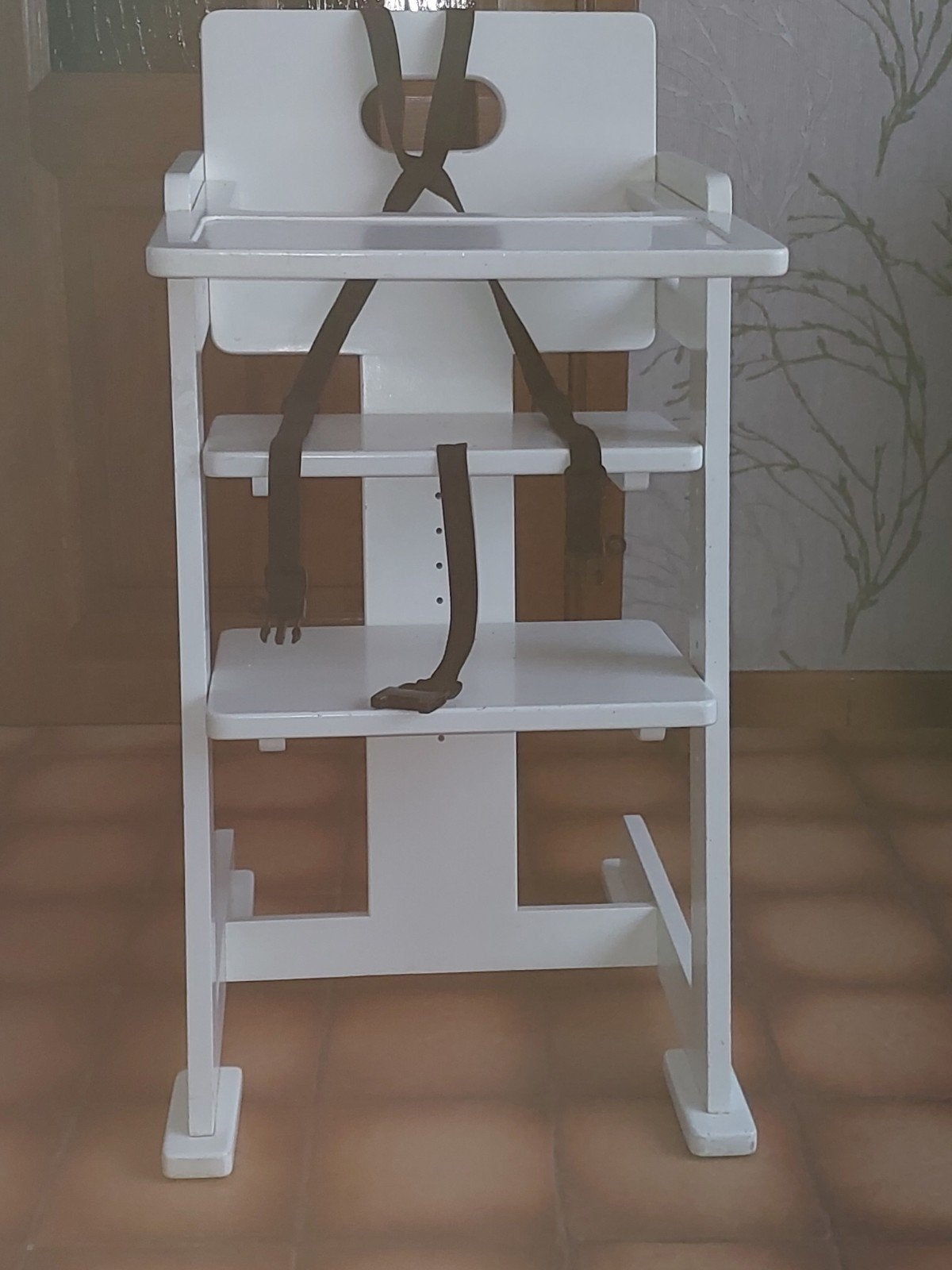 Chaise enfants, Enlèvement, Utilisé, Chaise de table, Ceinture(s)