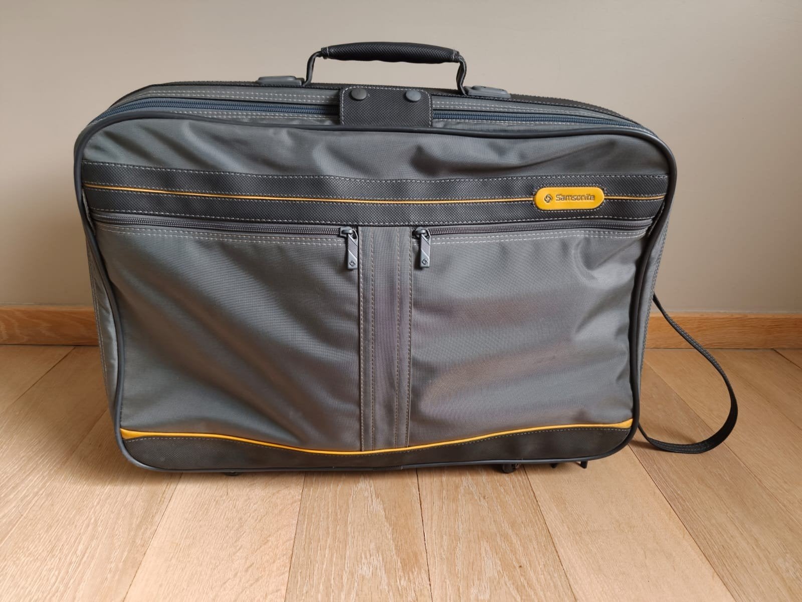 Samsonite retro reiskoffer, Handtassen en Accessoires, Koffers, Gebruikt, 50 tot 60 cm, Zacht kunststof, 35 tot 45 cm