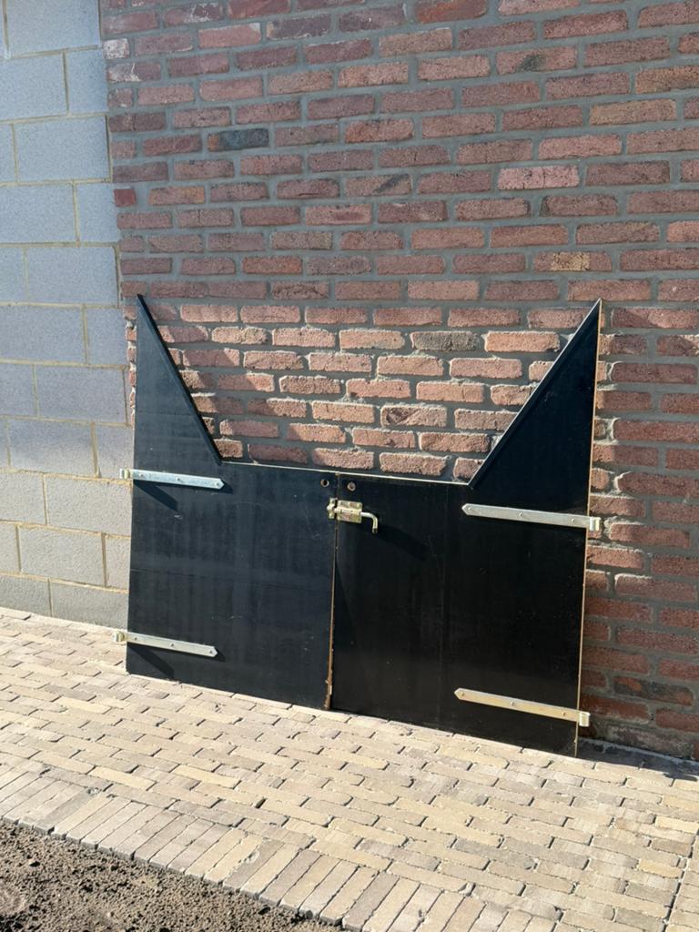 Poortje ponys of kleine huisdieren, Doe-het-zelf en Bouw, Deuren en Vliegenramen, Minder dan 200 cm, Nieuw, Buitendeur, Vouwdeur