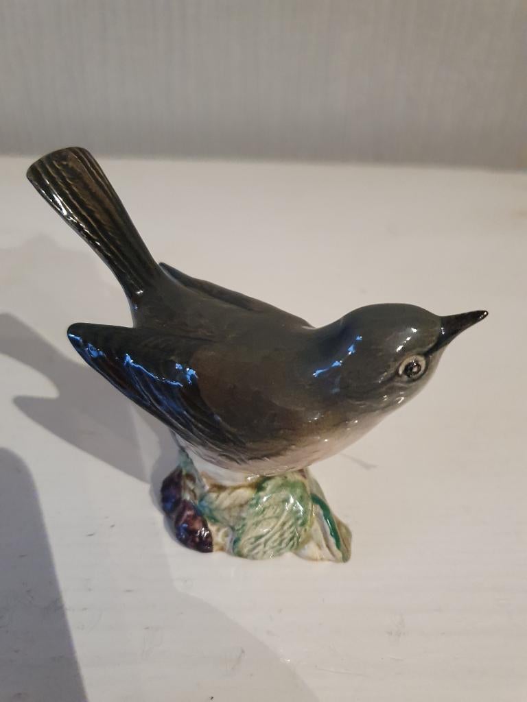 Statue d'oiseau « Whitetroat » de Beswick - modèle n 2106, Collections, Enlèvement ou Envoi, Comme neuf, Oiseaux, Statue ou Figurine