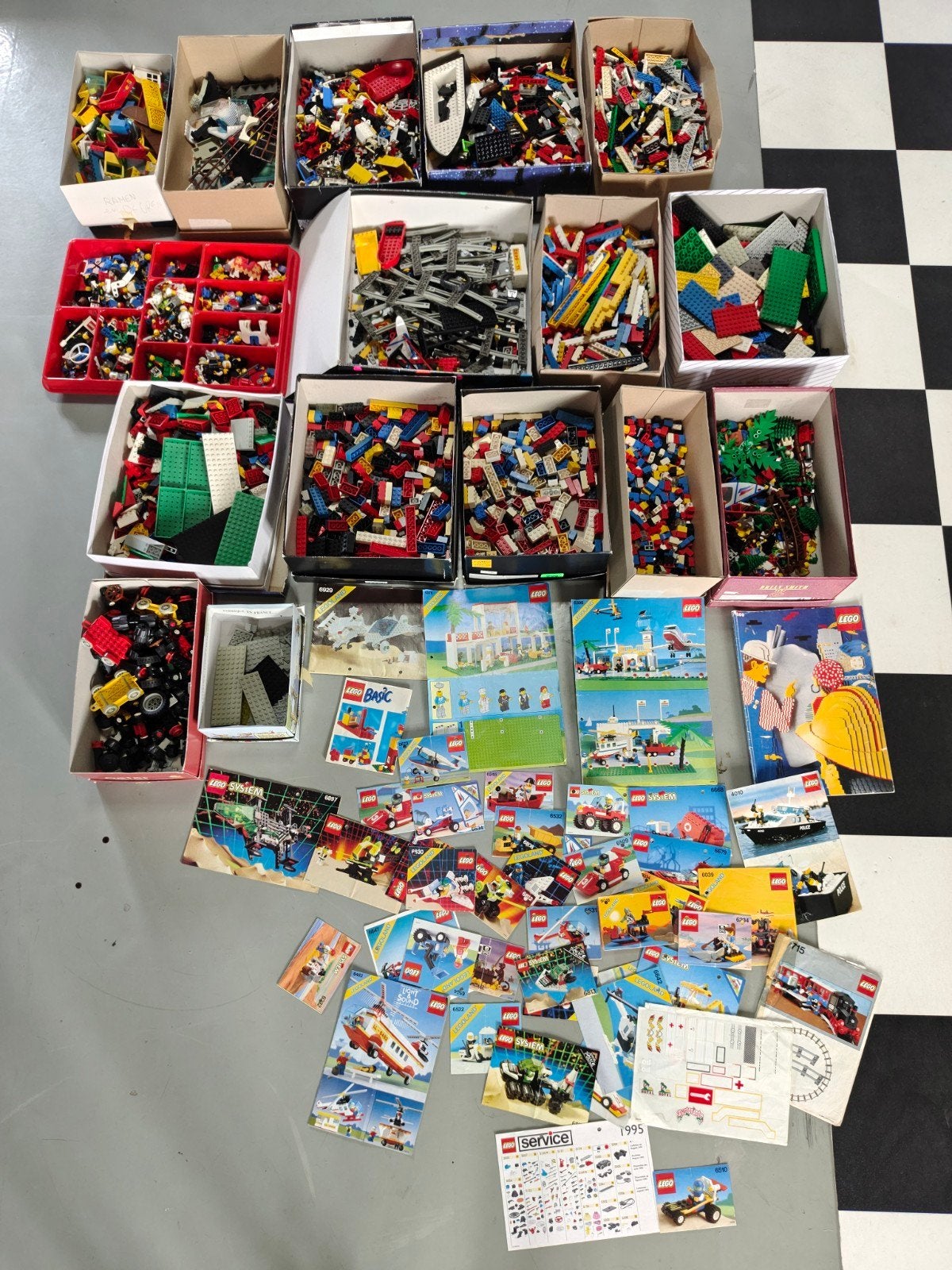 mooi lot oude lego, Kinderen en Baby's, Speelgoed | Duplo en Lego, Ophalen, Lego, Space