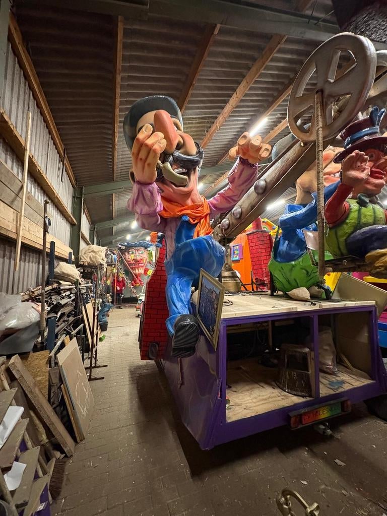 CARNAVALS WAGEN THEMA Stokerij  te koop