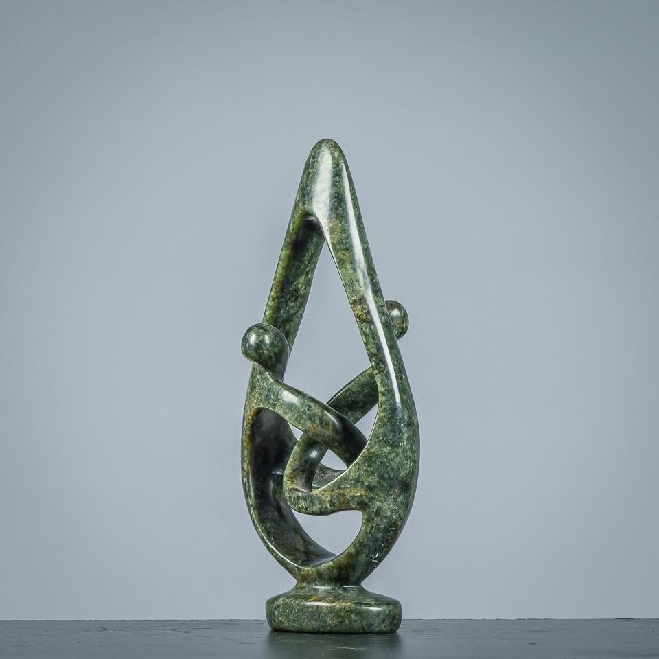 beeld: Ranganai Mazarura - Two people together, Antiek en Kunst, Curiosa en Brocante, Ophalen of Verzenden