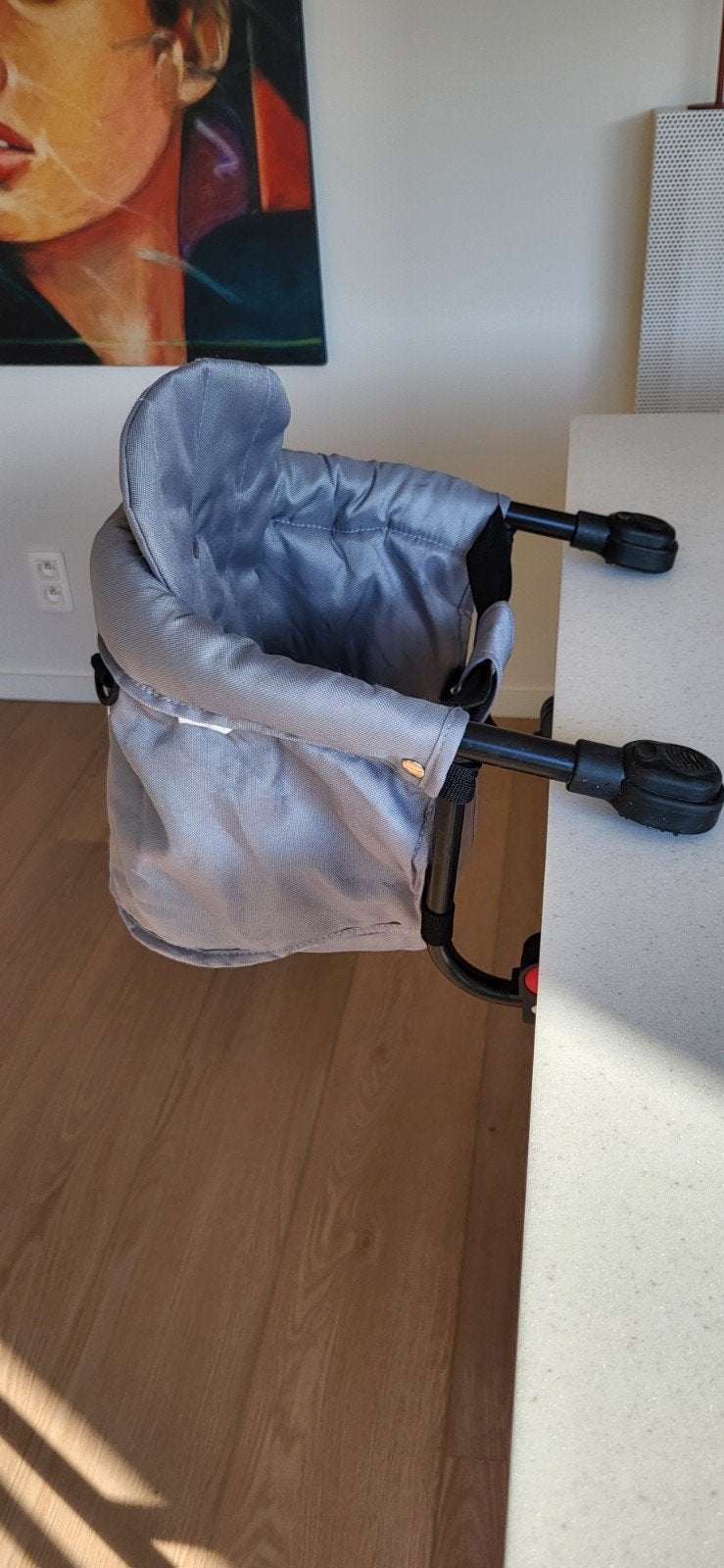 tafel hang stoel kinderen, Enlèvement, Comme neuf, Chaise de table, Coulissant