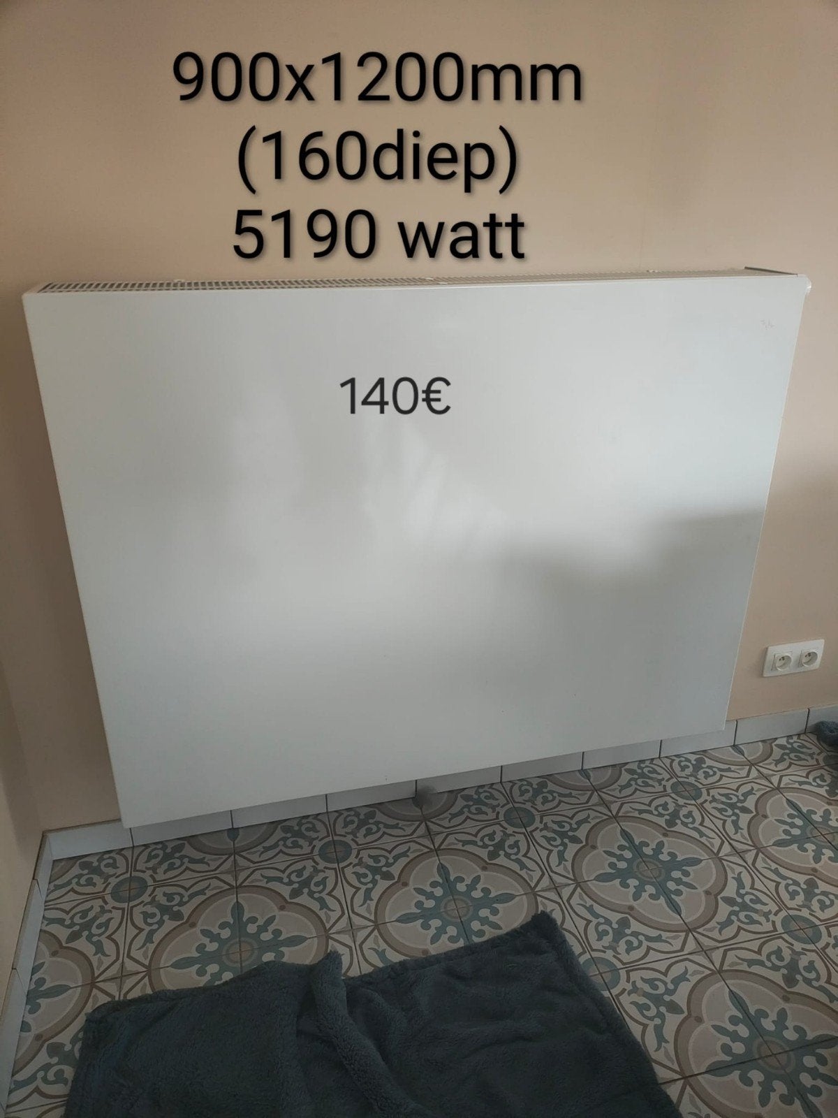 radiatoren, Bricolage & Construction, Chauffage & Radiateurs, Enlèvement, Comme neuf, Radiateur