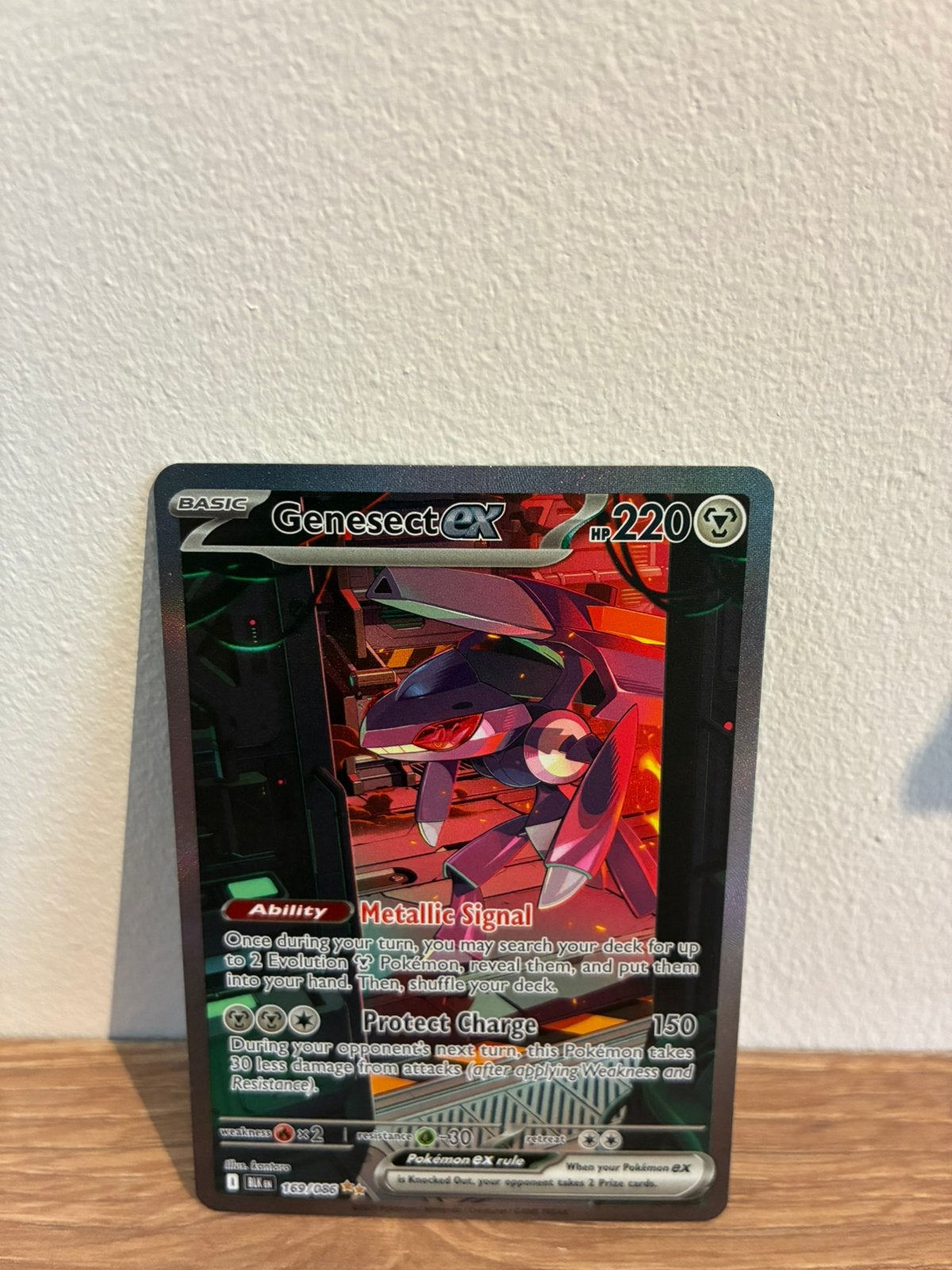 Genesect ex #169 - Black Bolt - Pokémon, Hobby en Vrije tijd, Ophalen of Verzenden, Zo goed als nieuw, Meerdere kaarten