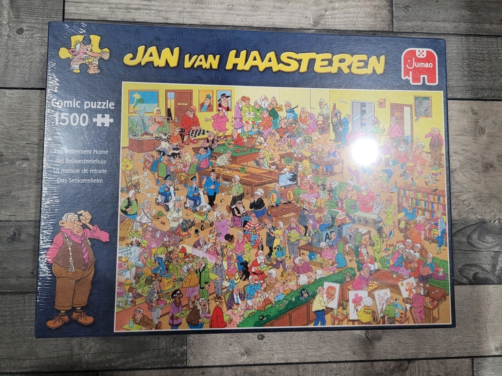 Puzzle 20068/ La maison de retraite/ JVH/ 1500pc, Enlèvement ou Envoi, 500 à 1500 pièces, Neuf, Puzzle