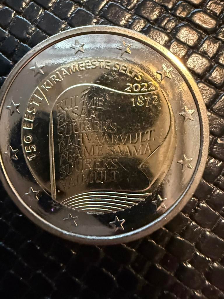 2 euro  estland 2022 150 jaar, Timbres & Monnaies, Monnaies | Europe | Monnaies euro, Enlèvement ou Envoi, Estonie, 2 euros