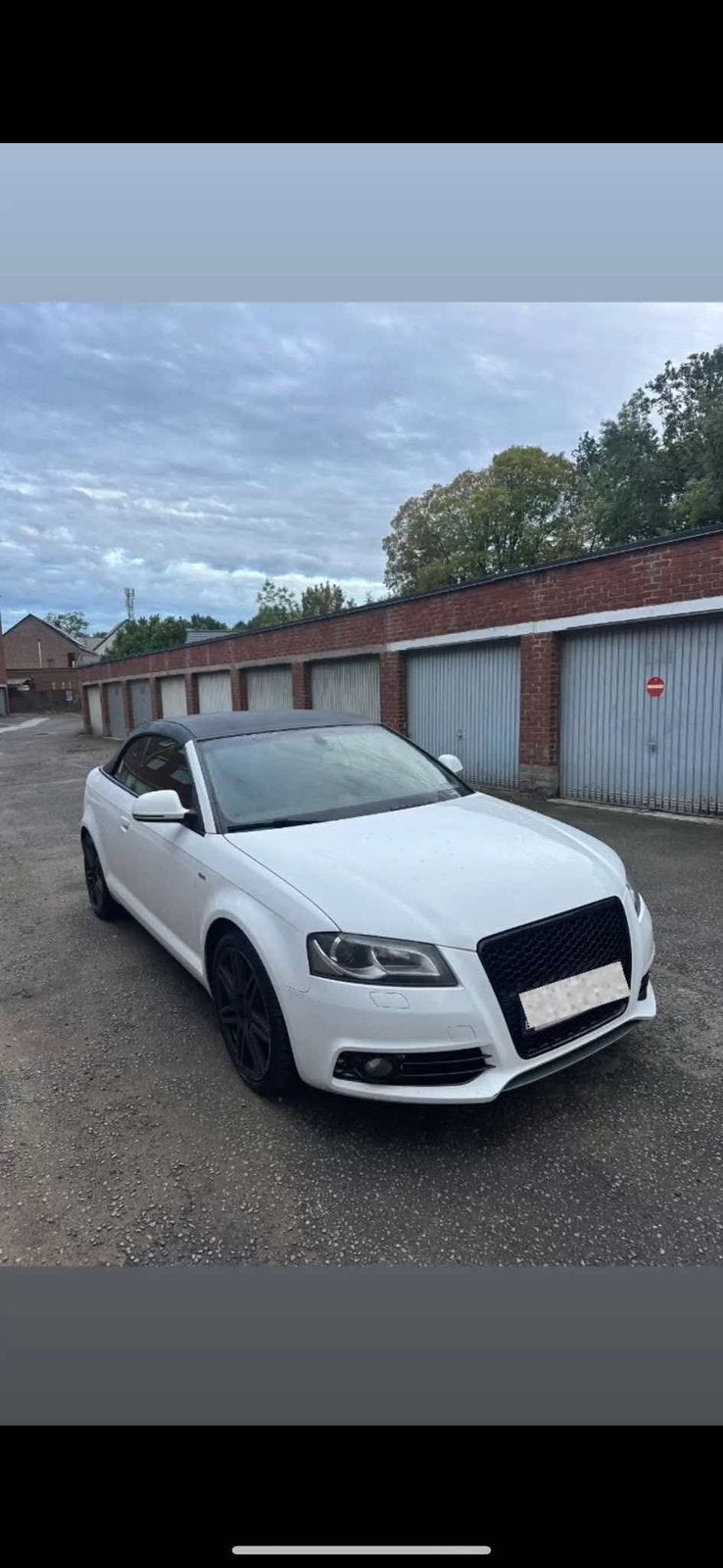 Audi A3 cabrio te koop, Auto's, Cabriolet, Zwart, Particulier, Airconditioning