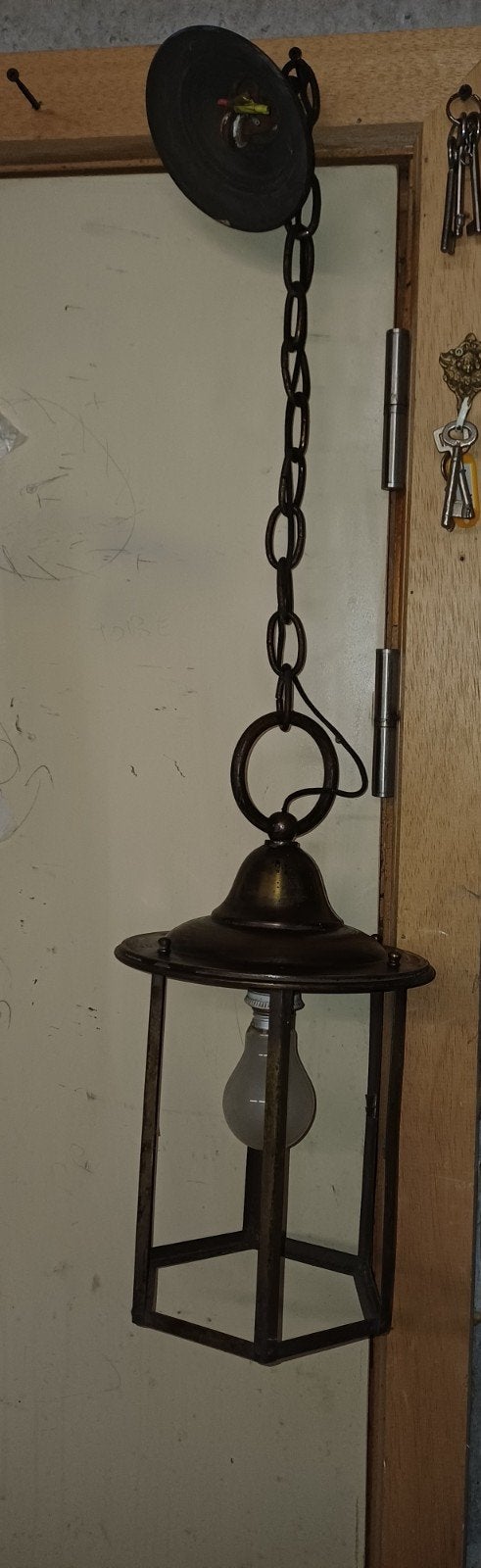 Oude buitenophanging, Antiek en Kunst, Antiek | Verlichting, Ophalen