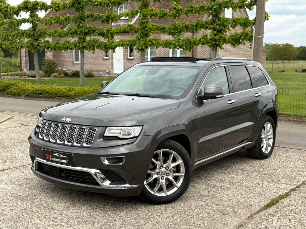 Jeep Grand Cherokee 3.0 V6 SUMMIT Automaat Pano Xenon, Auto's, Jeep, Automaat, Euro 5, Monovolume, Leder