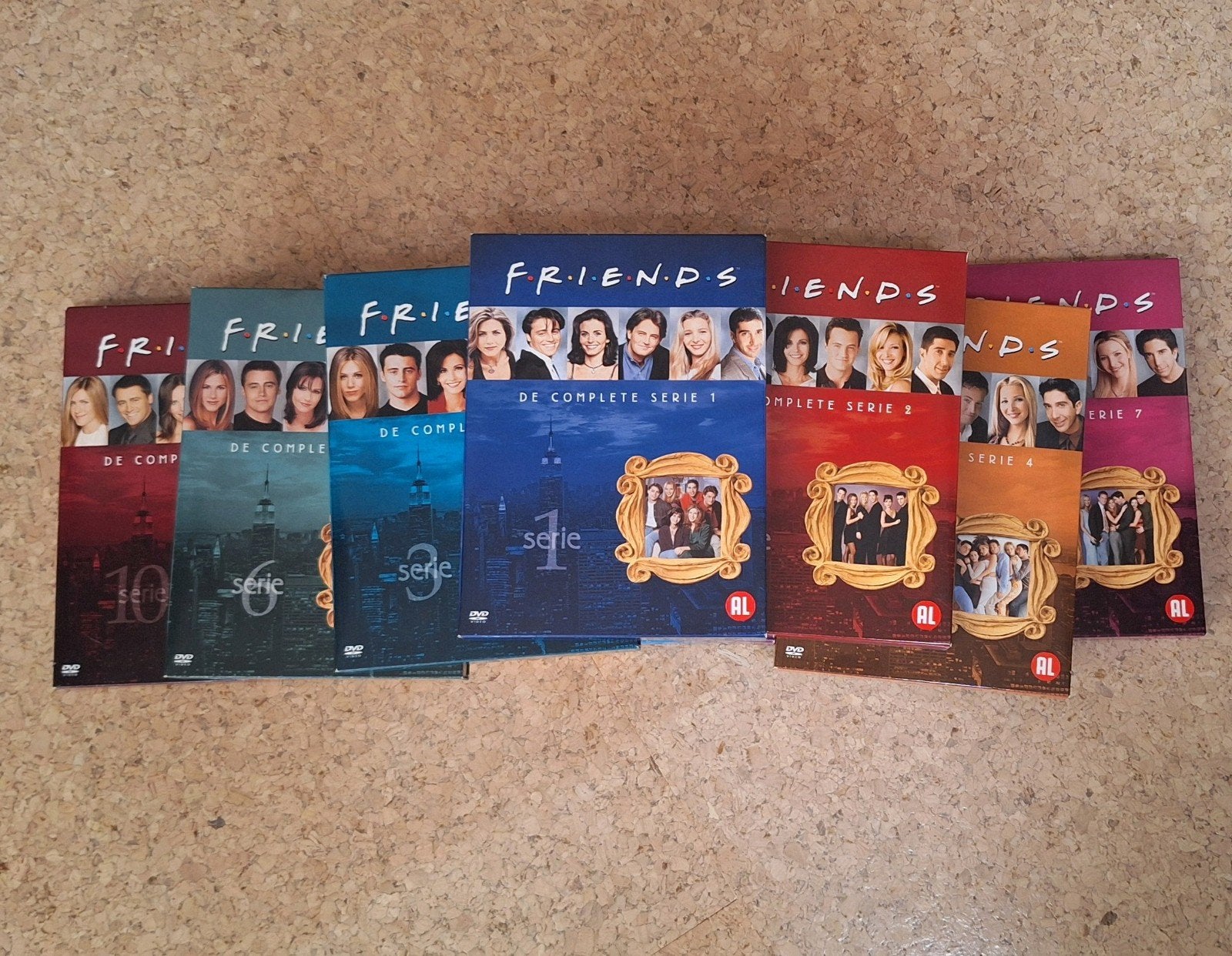 Volledige DVD reeks van FRIENDS, Ophalen, Zo goed als nieuw