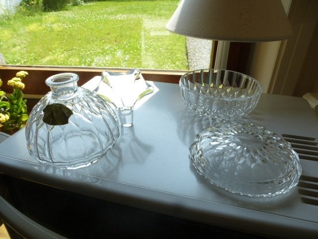 OBJETS EN CRISTAL VAL SAINT-LAMBERT, Antiquités & Art, Enlèvement