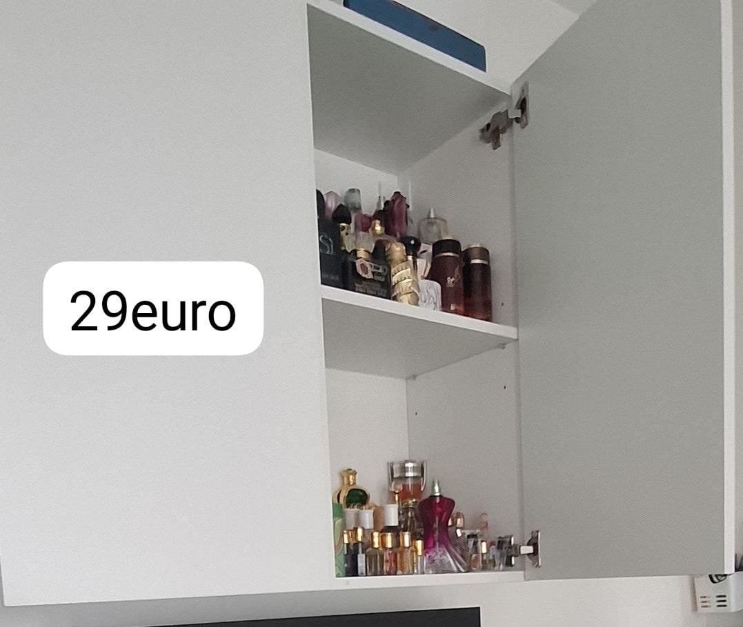 Armoire murale blanche, Ophalen, Zo goed als nieuw