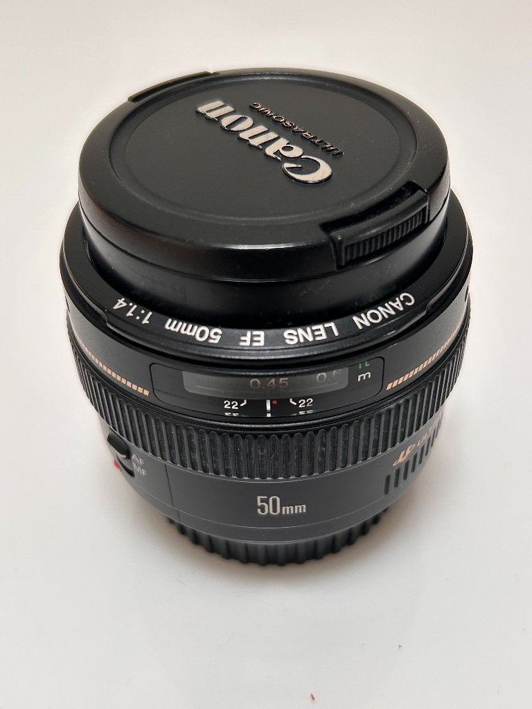 Canon EF USM 50 mm f/1.4 en excellent état, TV, Hi-fi & Vidéo, Moteur autofocus ultrasonique, Lentille standard, Utilisé, 50 mm