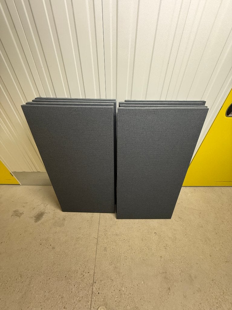 Set van 8 Akoestische Panelen / Absorbers (125 x 65 x 5 cm), Muziek en Instrumenten, Instrumenten | Toebehoren, Ophalen, Gebruikt