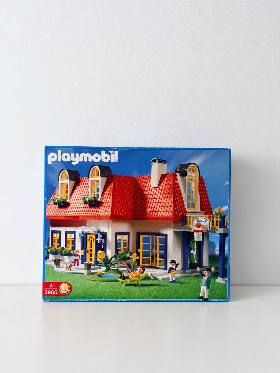 Maison moderne vintage meublée Playmobil 3965, Enfants & Bébés, Bâtiment, Utilisé, City life, Kit complet