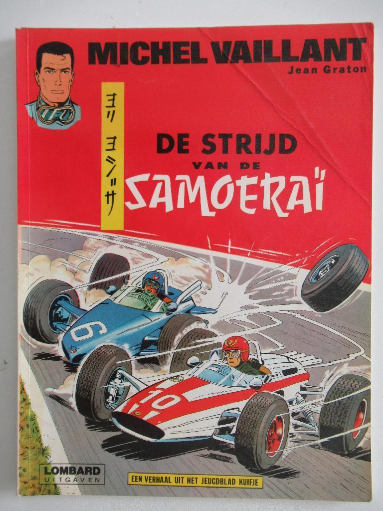 michel vaillant...nr.10..de strijd van de samoerai, Boeken, Stripverhalen, Verzenden, Gelezen
