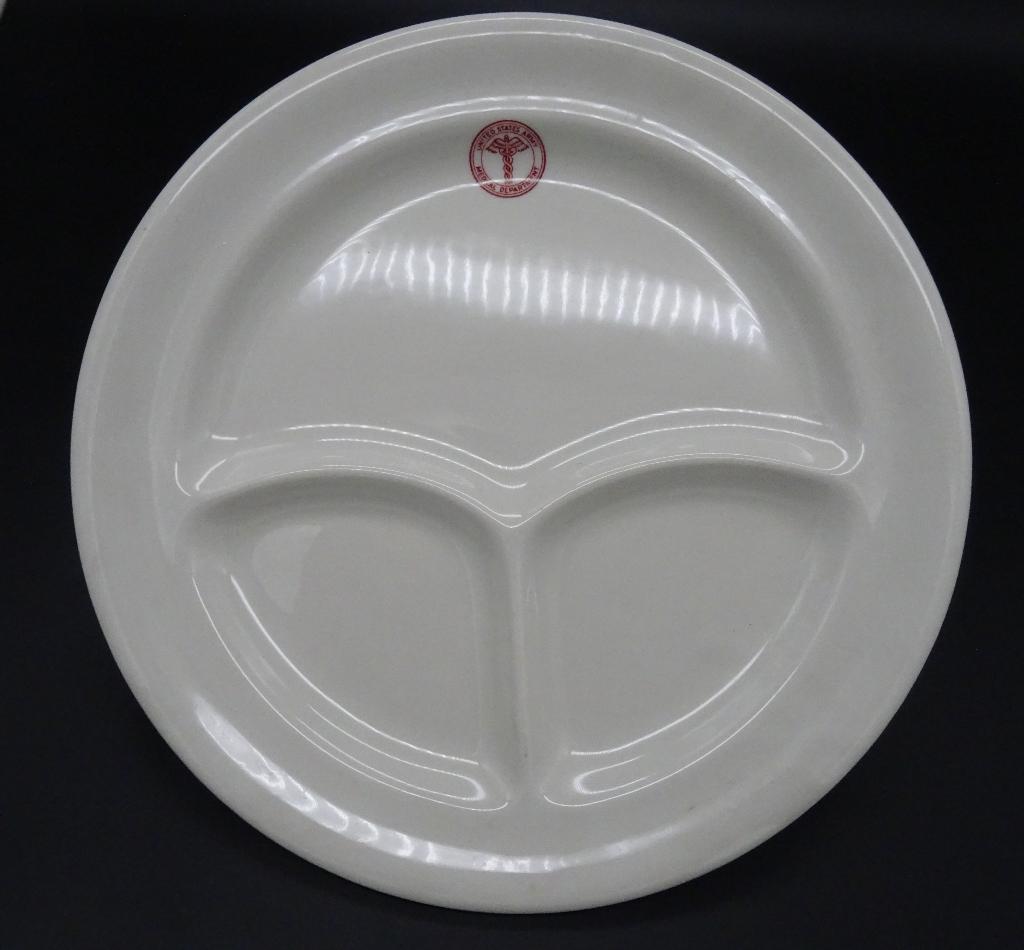 Assietes département médical américain ww2, Collections, Enlèvement ou Envoi, Armée de terre, Autres types