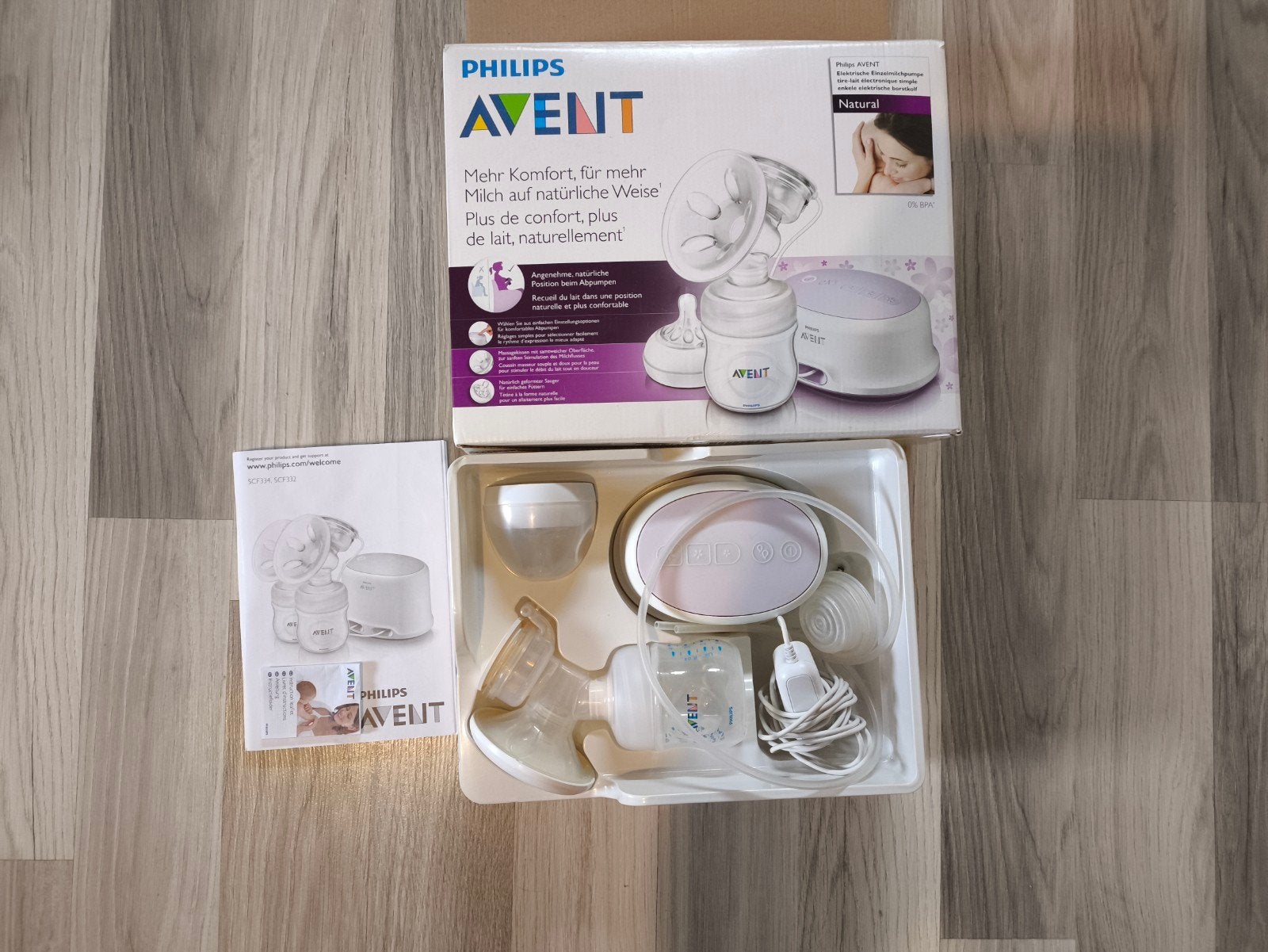 Tire-lait électrique Avent, Enfants & Bébés, Enlèvement, Biberon, Medela