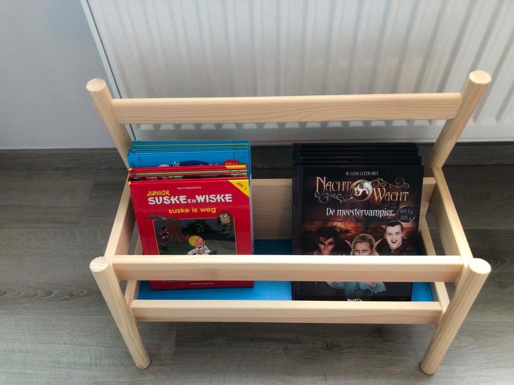 Boekenrek, Ophalen, Zo goed als nieuw, Opbergmeubel, Meerkleurig