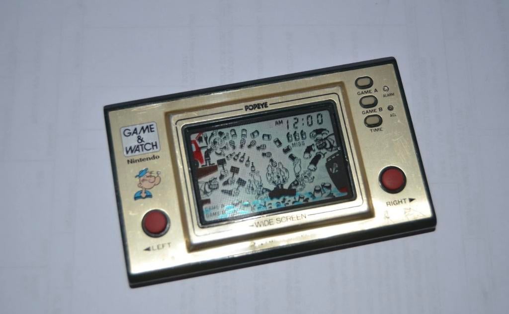 Nintendo Game & Watch Popeye PP-23, Games en Spelcomputers, Spelcomputers | Overige, Zo goed als nieuw, Nintendo, Ophalen of Verzenden