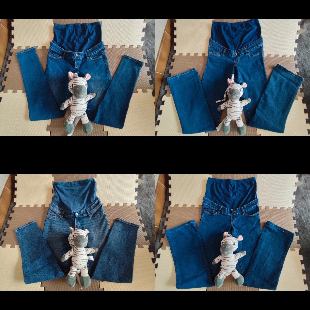Paquet de pantalons de maternité xs s, Comme neuf, Enlèvement, Pantalon ou Jeans, Bleu