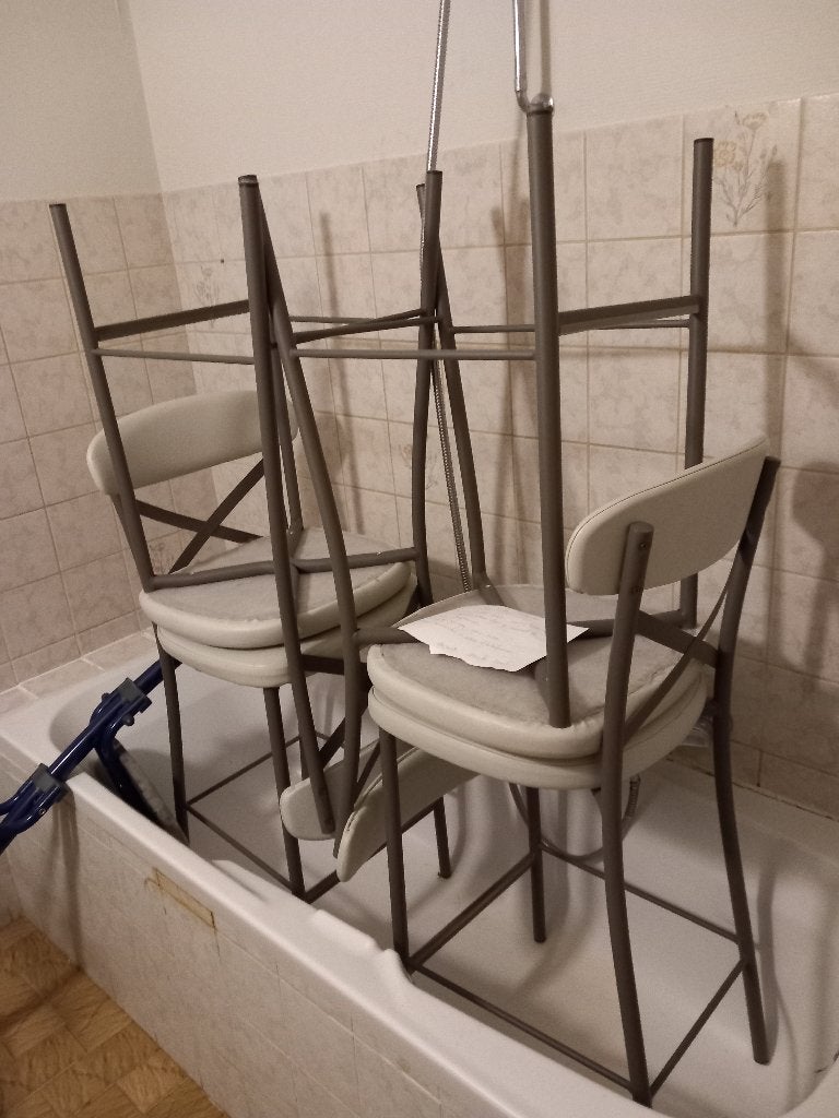 keukenstoelen, Ophalen, Gebruikt, Overige kleuren, Leer
