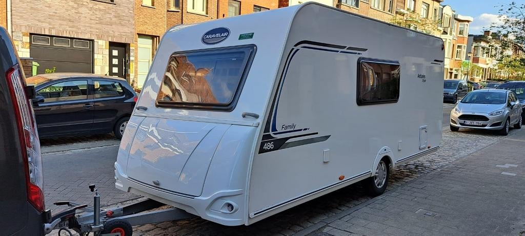 Caravelair Antares family style 486, Caravanes & Camping, Caravanes, Lits superposés, Airco, Particulier, Caravelair
