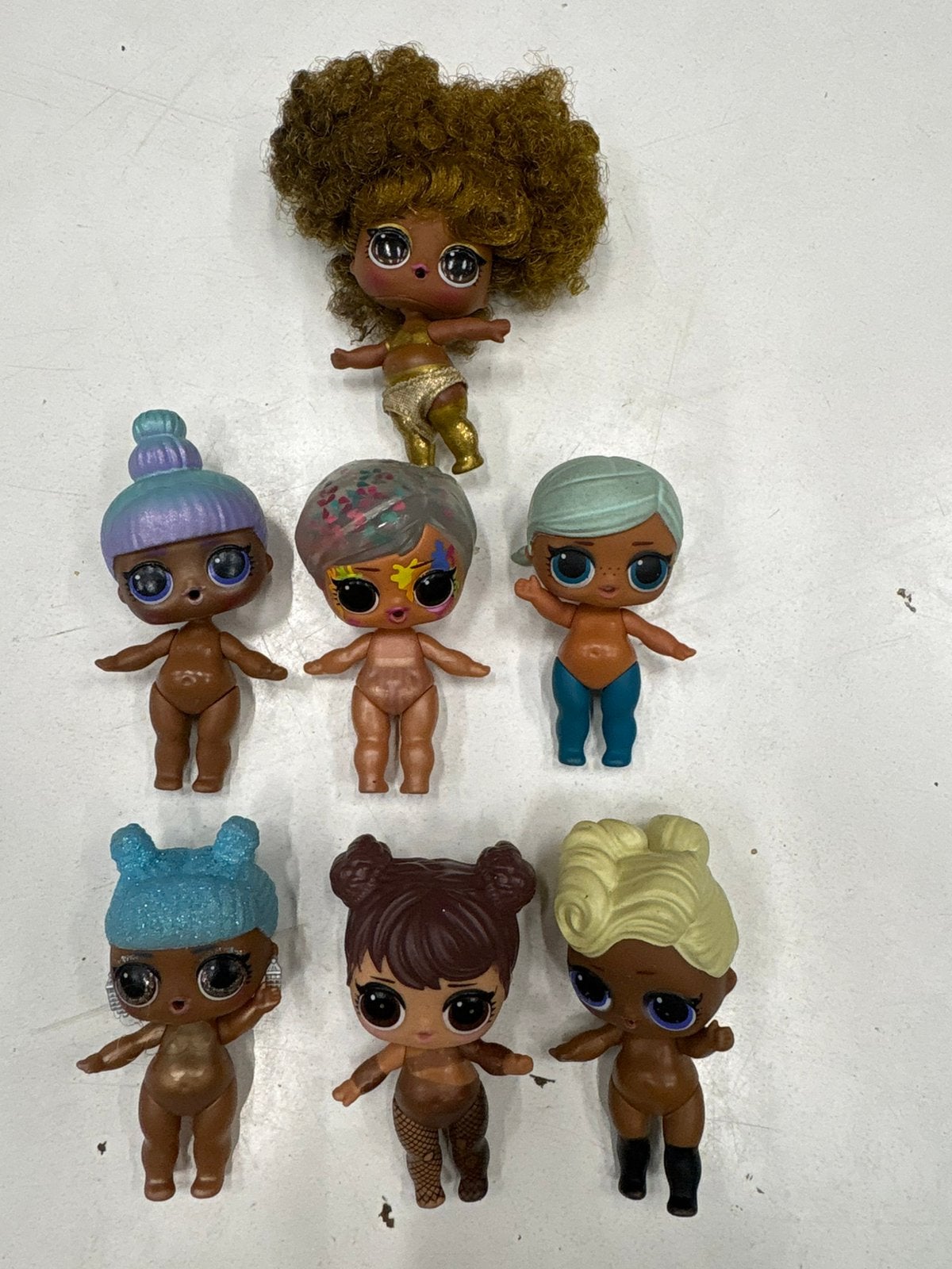Lot 7 lol poppetjes, Ophalen of Verzenden, Gebruikt