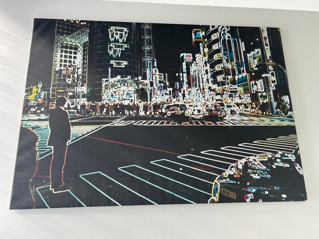 Grote wanddecoratie IKEA – 200 x 140 cm, Antiek en Kunst, Ophalen