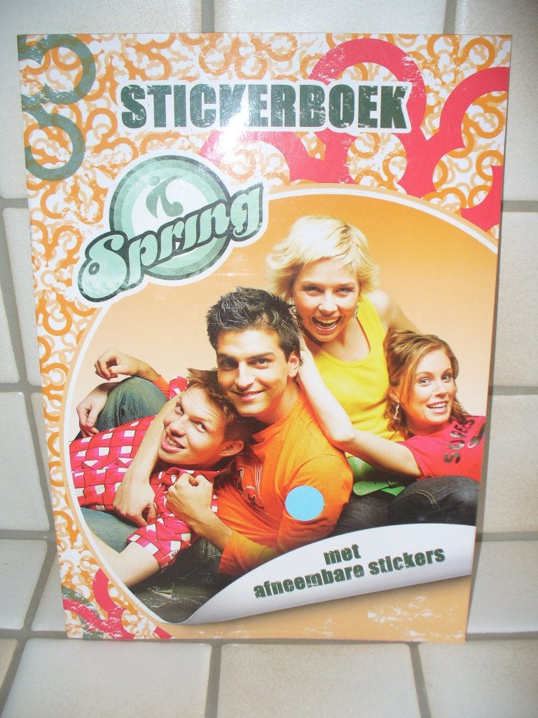 Nieuw!! Stickerboek "Spring", Ophalen of Verzenden, Nieuw