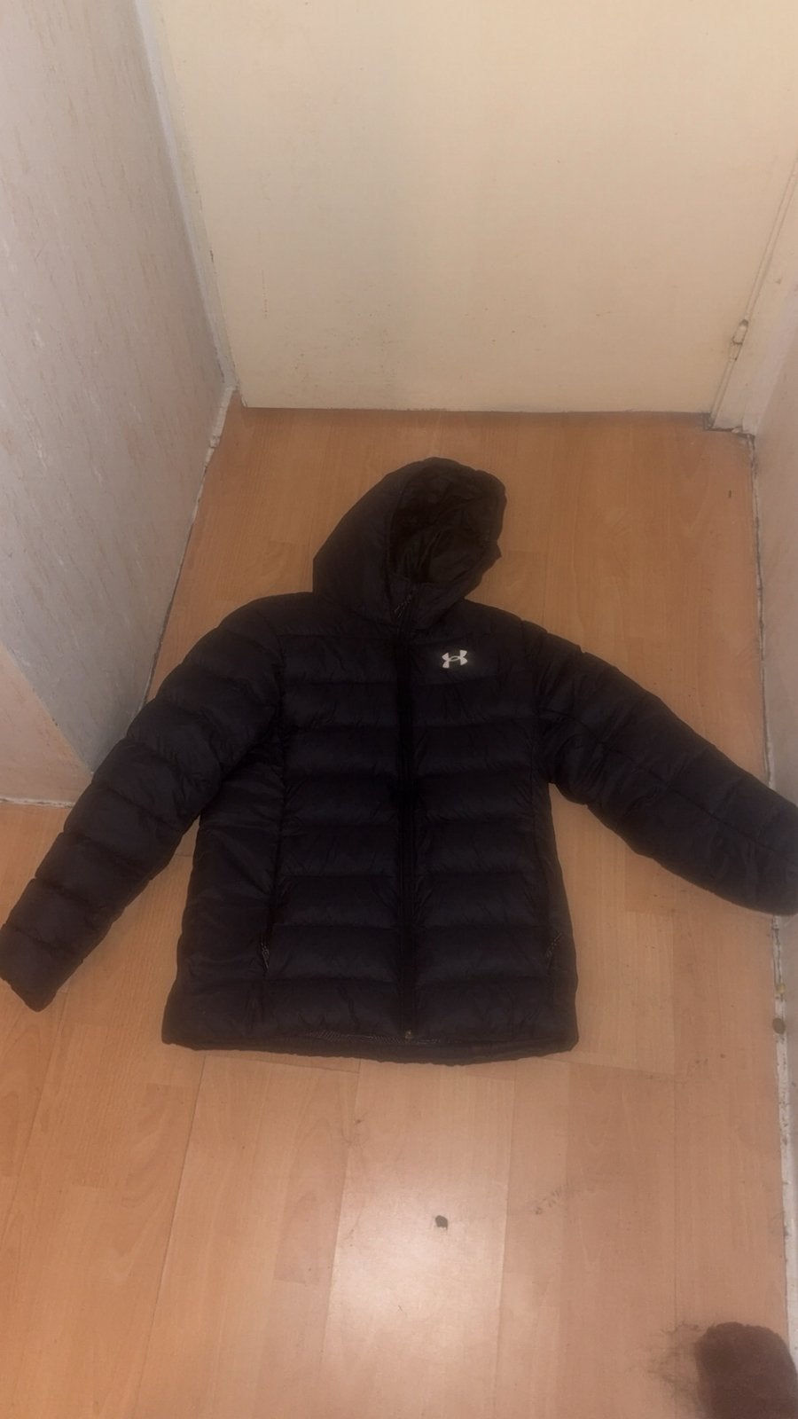 Under armour jas, Ophalen, Nieuw, Maat 46 (S) of kleiner, Zwart