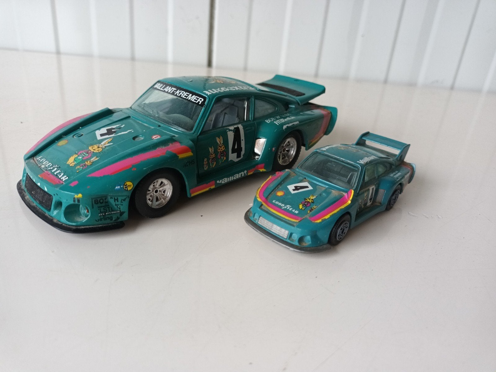 Vintage Bburago Porsche 935 TT "Vaillant" (1:24 & 1:43), Ophalen of Verzenden, ###, ###, ###